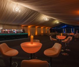 Celebration decor and styling at Meadow Tree Marquee