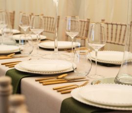 Meadow Tree Marquee venue interior for weddings and events